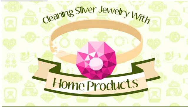 Cleaning Jewlery With Home Products – Infograph